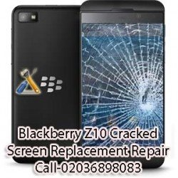 Blackberry Z10 Cracked Screen Replacement Repair